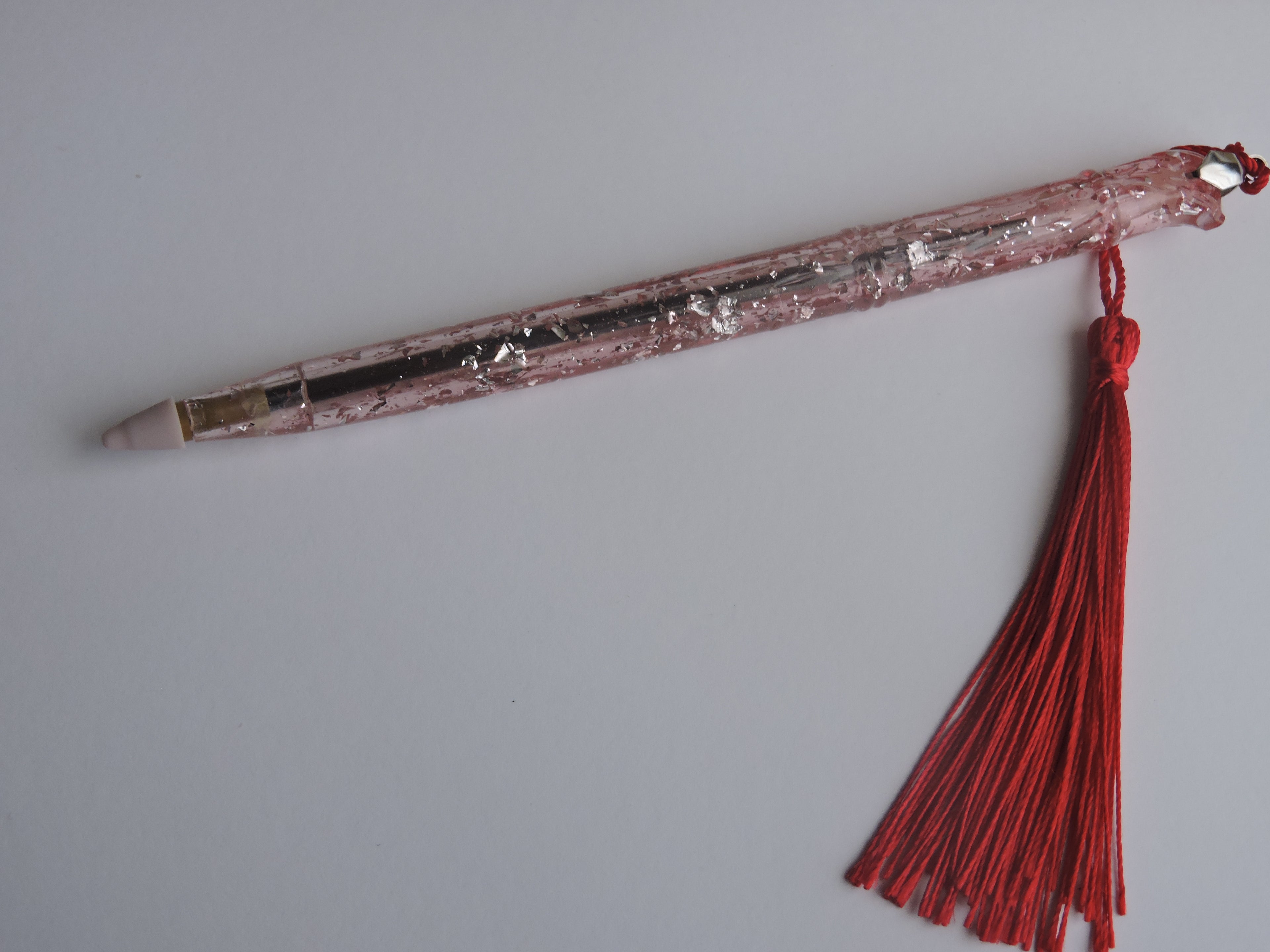 Bolígrafos De Resina Artesanales Y Recargables Con Detalles Decorativos