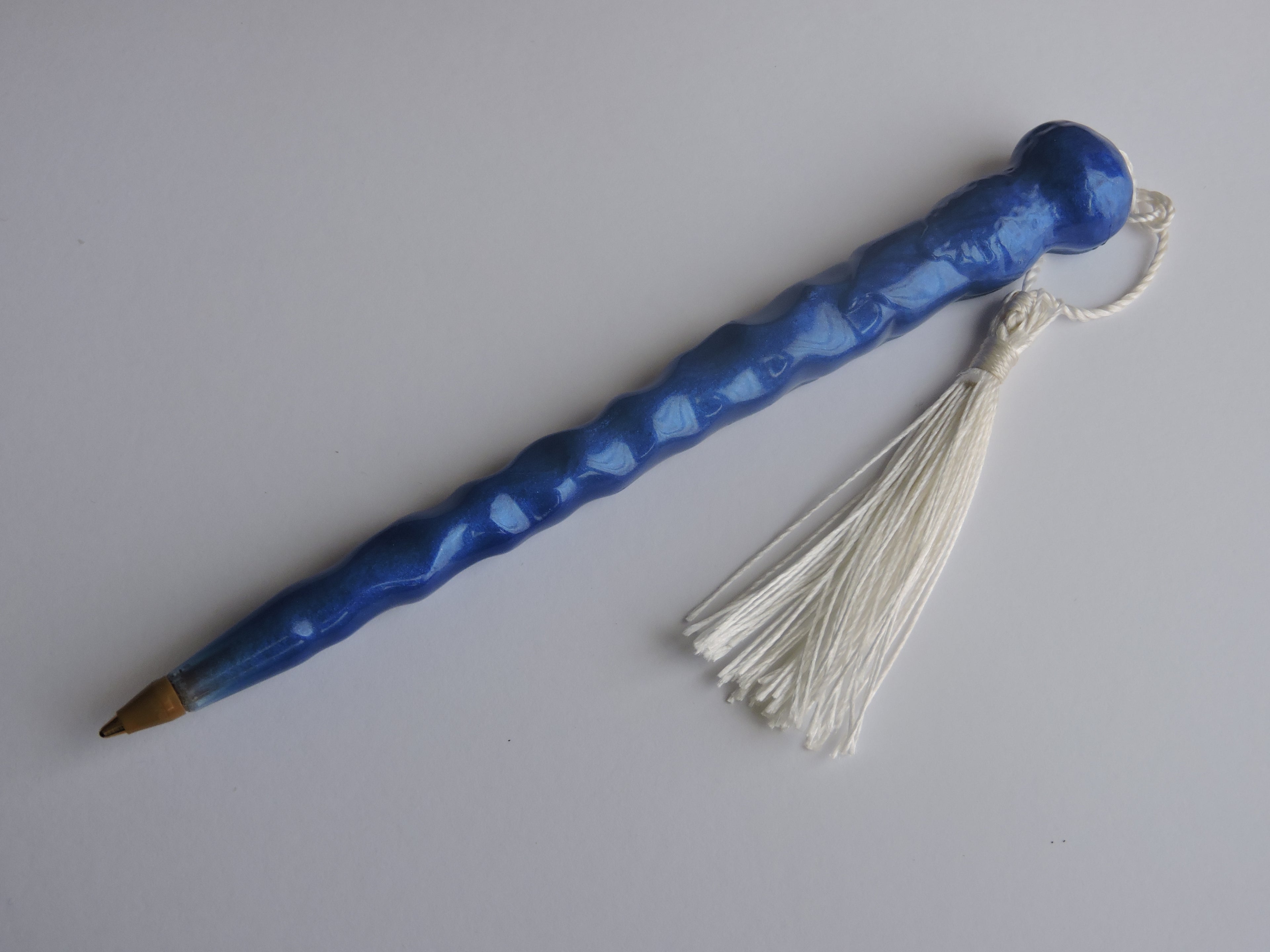 Bolígrafos De Resina Artesanales Y Recargables Con Detalles Decorativos