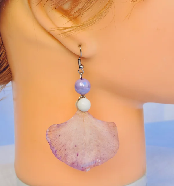 Pendientes de 1 pétalo de Orquídea