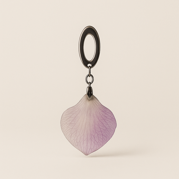 Pendientes Rosa Eterna - Pétalos naturales en resina